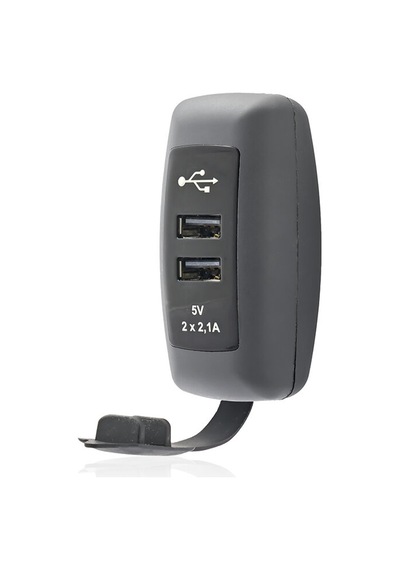 Sanel Usb Şarj Küpteşte Montajlı Çift Çıkış 12//24V 4.2A Suc7