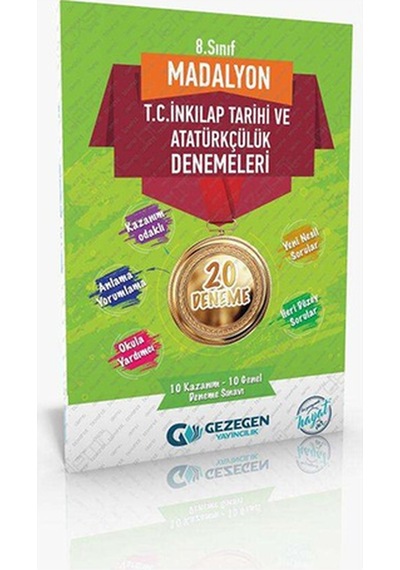 Gezegen 8.Sınıf T.C. İnkılap Tarihi 20 Li Deneme