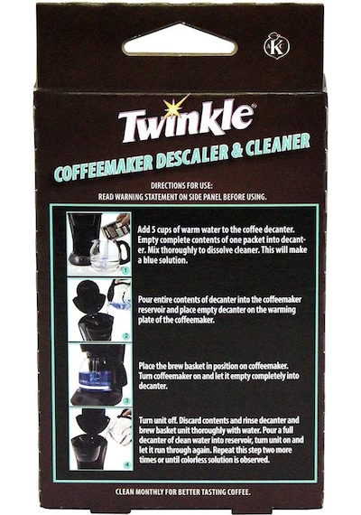 Twinkle Kahve Makinesi Temizleyici 2 Kullanımlık