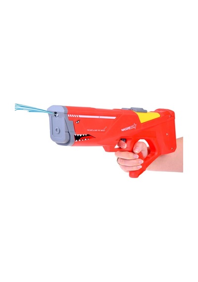 Usb İle Şarj Olabilen 550 Ml Su Hazneli Uzun Menzilli Elektronik Su Tabancası 43 Cm - Kırmızı