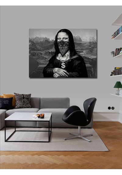Kanvas Tablo Mona Lisa Ve Para