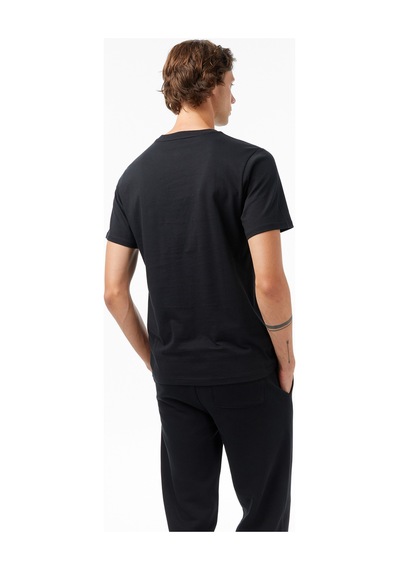 Converse Baskılı Erkek Siyah T-shirtcvm5t180