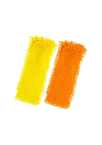 40 Cm Mikrofiber Makarna Mop Başlığı Seti 2'li Açık Bej