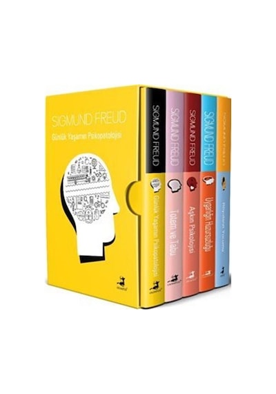 Sigmund Freud Seti 3 - 5 Kitap Takım- Olimpos Yayınları