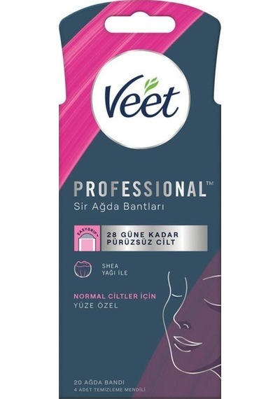 Veet Sir Ağda Yüz Bandı 20'li Pro Normal