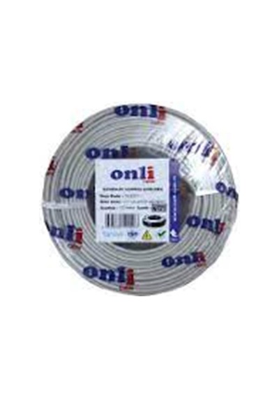 Onli On-4122 4+1 1x0,22 Mini Coax 4x0,22mm 250 Metre Cca Kamera Kablosu