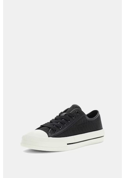 Guess Carey Kadın Sneaker Ayakkabı Fltc3yfal12 Siyah