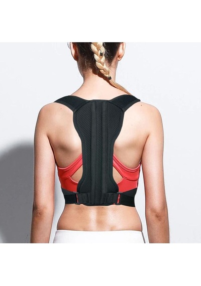 Kamburluk Önleyici Yeni Model Balenli Spor Dik Duruş Korsesi Bel Omuz Sırt Kemeri Aparatı