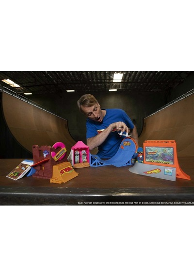 Hgt91 Hot Wheels Skate Parmak Kaykay Macerasına Başlangıç Setleri
