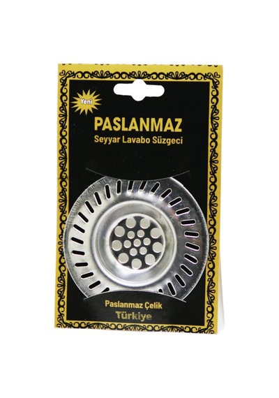 Krt-1080 Paslanmaz Seyyar Metal Lavabo Süzgeci 50x14- 50'li Paket