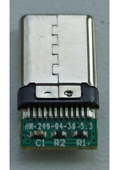Type-C Şarj Soketi 24 Pin 10 Adet Beyaz