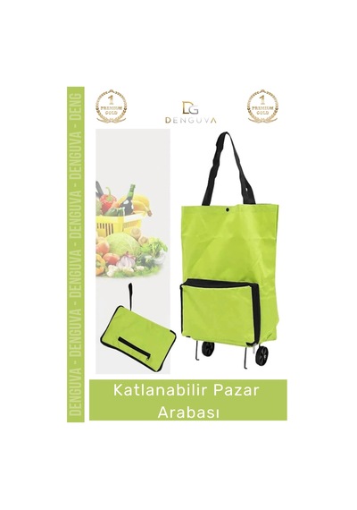 Pazararabası Pratik Kolay Kurulum Katlanabilir Piknik Kamp Deniz Balık Çarşı Market Pazar Arabası