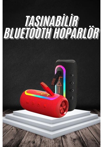 Bluetooth - 19 - Hoparlör Usb Şarjlı Uzun Pil Ömrü Android Ve İos - Csmo-tex - Uyumlu Renkli