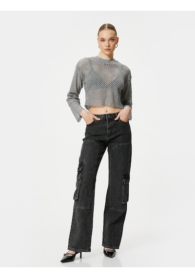 Koton Crop Ajurlu Tişört Uzun Kollu Metalik Simli Bisiklet Yaka Gümüş 4sak50254ek 4SAK50254EK038 Gümüş Koton Crop Ajurlu Tişört Uzun Kollu Metalik Simli Bisiklet Yaka Gümüş 4sak50254ek 4SAK50254EK038 Gümüş