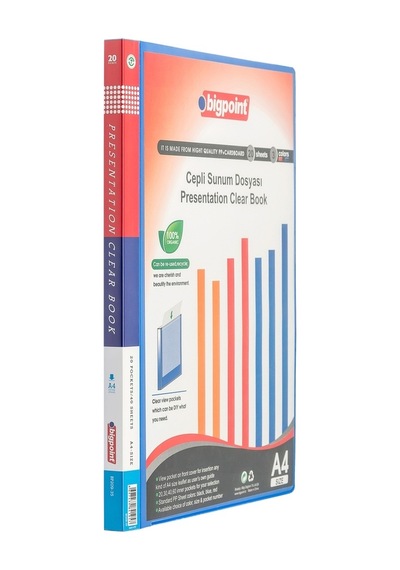 Bigpoint Sunum Dosyası Cepli 20'li Mavi X 4'lü Paket
