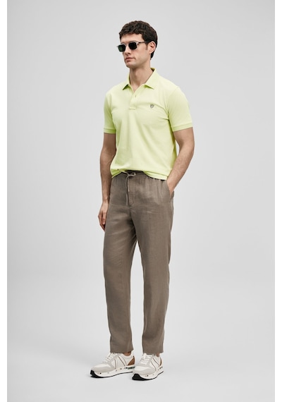 Lufian Laon Erkek Polo Yaka T-shirt 111040230 Sarı