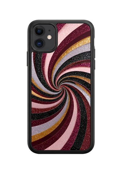 İphone 11 Uyumlu Hipnotikgirdap Desenli Kamera Korumalı Darbelere Dayanıklı Kılıf 960-hipnotikgirdap-iphone11