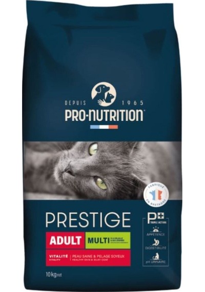 Pro Nutrition Prestige Multi Kümes Hayvanlı Yetişkin Kedi Kuru Maması 10 KG