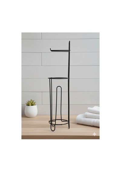 Buççin Online Mağaza Tuvalet Kağıtlığı Wc Kağıtlık Yedekli Metal Tuvalet Kağıdı Standı Tutacağı Askısı Metal Beyaz Çok Renkli