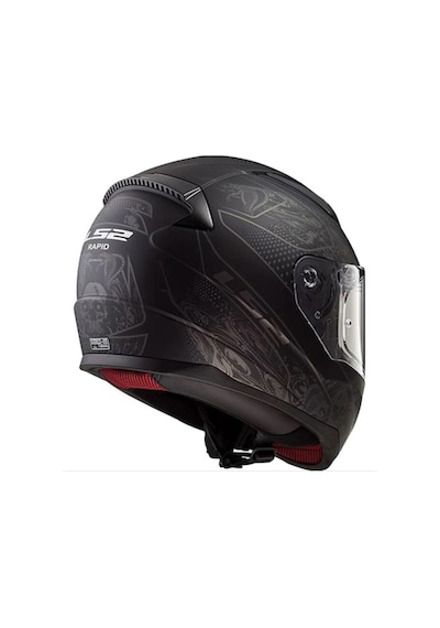 Motoanl Ls2 Rapıd Crypt Mat Full Face Motosiklet Kaskı