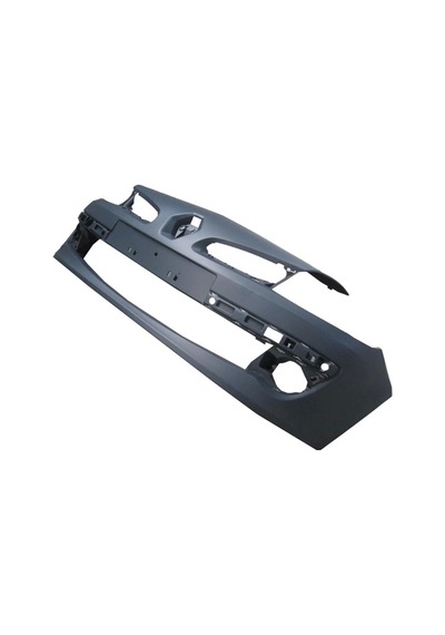 Renault Clio Hatchback 2006-2009 Ön Tampon Siyah Sis - Panjur - Bant Delikli Oem No:7701208681