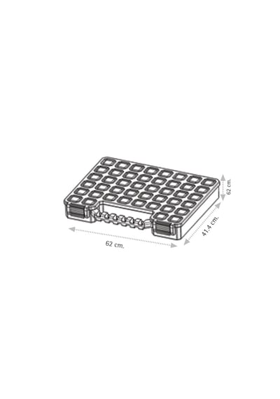 Super Bag Ayarlanabilir Vida Çivi Düğme Taşıma Organizer Box 400 N11.1337