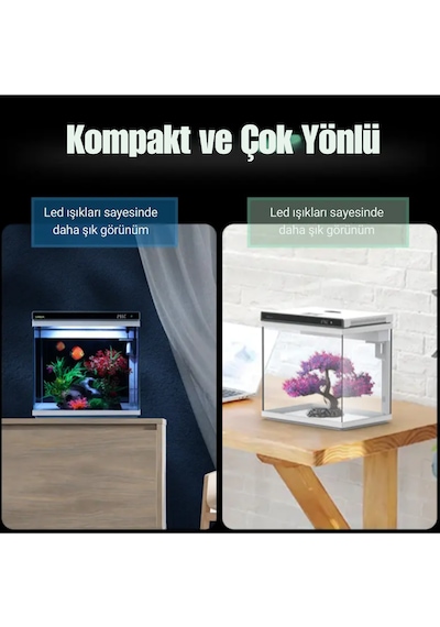 Sunsun Xhe-480 Cam Akvaryum 46 L