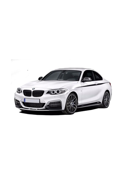 Bmw 2 Serisi F22 2014 Sonrası M Performance Ön Tampon Flap + Lip Plastik