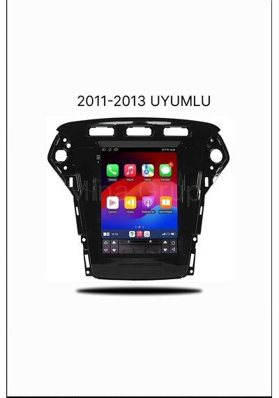 Snp Serisi Ford Mondeo Uyumlu 9.7" Tesla Multimedya Android Teyp 2011-2013 6-128 Gb 9.7''