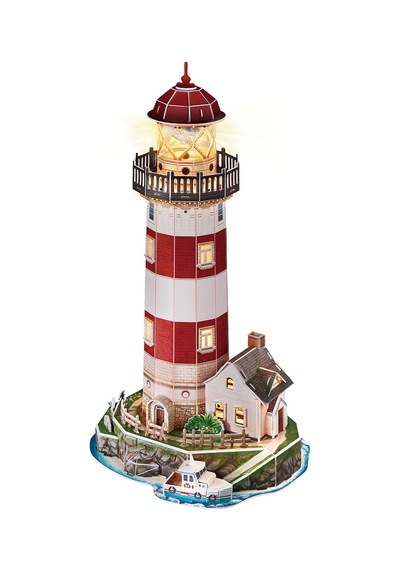 Deniz Feneri 3d Puzzle Led Işıklı L540h