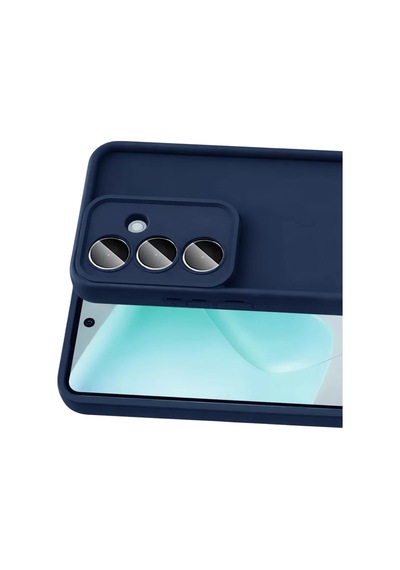 Samsung Uyumlu Galaxy A57 5g Viera Silikon - Lacivert Diğer