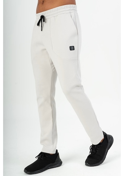 Maraton Sportswear Regular Erkek Dar Paça Basic Gümüş Gri Eşofman Altı 22480-gümüş Gri Açık Gri