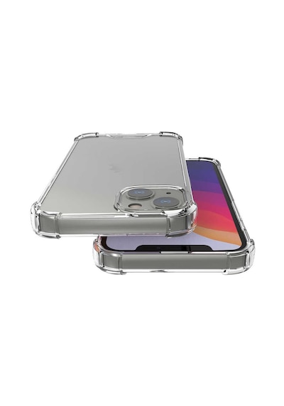 Apple Uyumlu iPhone 13 Mini Uyumlu Zore Kamera Korumalı Nitro Anti Shock Silikon-renksiz Renksiz -