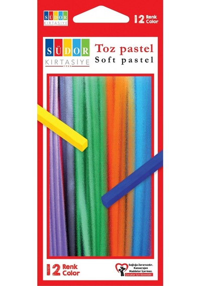12 Li Toz Pastel Boya Nocolor-642b49d6