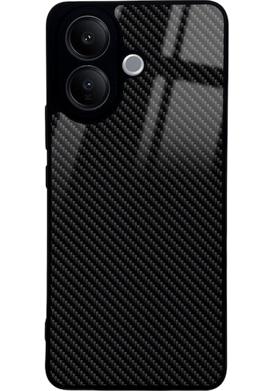 Vivo V60 Lite Carbon Tasarımlı Glossy Telefon Kılıfı Çok Renkli