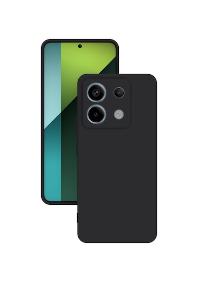 Reeder S19 Max Pro S Zoom Kılıf Kamera Korumalı Silikon Rubber Arka Kapak Siyah