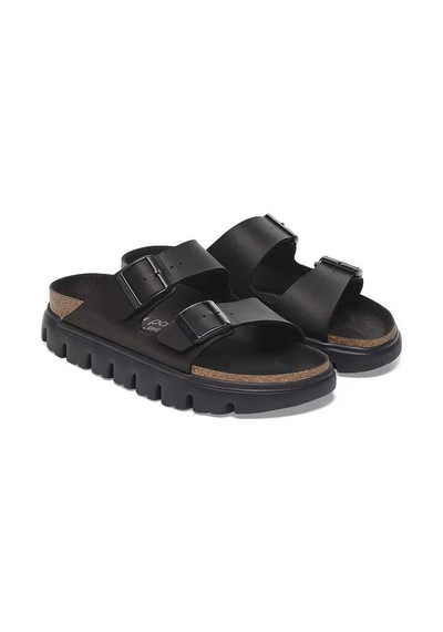 Birkenstock Arizona Chunky Bf Kadın Terlik 1029077-black Beyaz