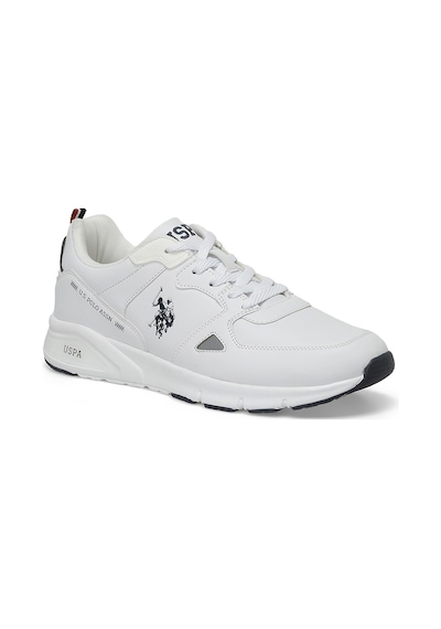 U.S. Polo Assn. 4M VANCE SUMMER 4FX Erkek  Beyaz Sneaker