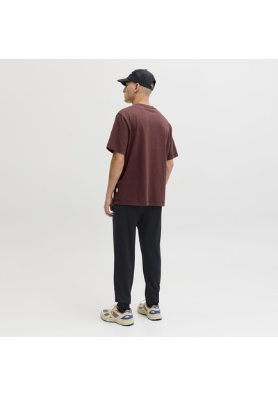 Jack & Jones Erkek Nakis Detayli Regular Fit Esofman Alti - Gordon - 12288641 Siyah
