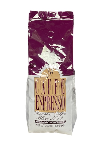 Mehmet Efendi Caffe Espresso Roasted Coffee Blend No:3 1 KG