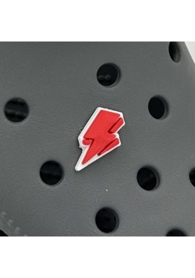 Crocs Terlik Süsü Ve Aksesuarı , Çanta Süsü Renkli Jibbitz 3d Kabartmalı Şimşek 03 Görselli Figür Aksesuarı Kırımzı-beyaz Crocs Terlik Süsü Ve Aksesuarı , Çanta Süsü Renkli Jibbitz 3d Kabartmalı Şimşek 03 Görselli Figür Aksesuarı Kırımzı-beyaz