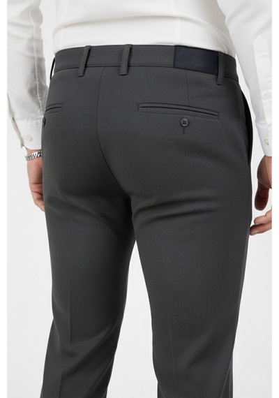 Rizzup Erkek Füme Modern Fit Likralı Kumaş Pantolon Günlük & Ofis Kullanımı 2602020
