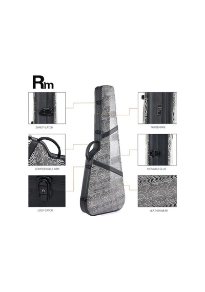 Real Mission Venüs Fiberglas Elektro Gitar Hardcase