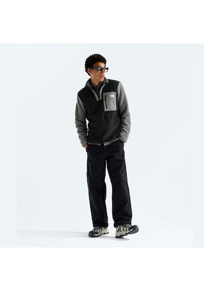 The North Face Yumiori 1/4 Erkek Sweatshirt C-the0a883swoowoo Gri