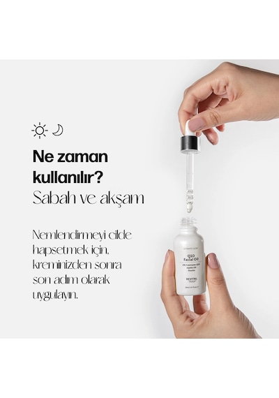 Revitaltrax Q10 Ultimate Işıltılı Cilt Bakım Yağı 30 ML