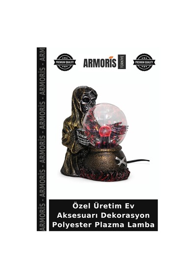 Özel Üretim Ev Aksesuarı Dekorasyon Polyester Plazma Lamba Çok Renkli