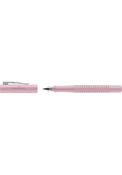Faber Castell Grıp 2010 Dolma Kalem M Uç Gül Rengi Pembe