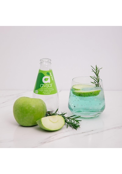 Avşar Yeşil Elma Aromalı Maden Suyu 200 Ml X 24 Adet