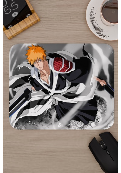 Bleach Anime V1 - 22x18 Gaming Kauçuk Kaymaz Taban Mouse Pad Fare Altlığı