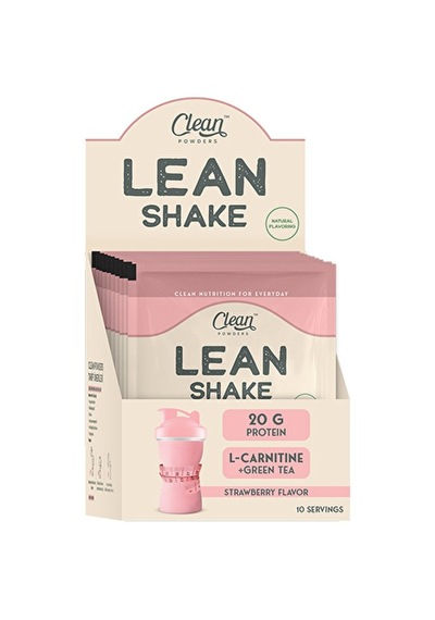Clean Powders Lean Shake 30 Gr 10 Saşe - Çilek çilek